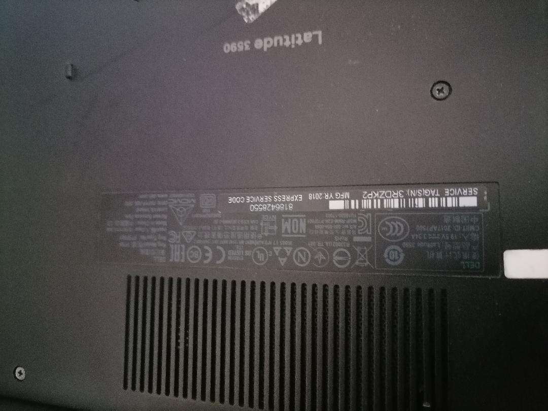 REFURBISHED i5 DELL LATITUDE E3590 8TH GEN ,8GB RAM,250GB SSD,BATTERY 100%ORIGINAL,CHARGER