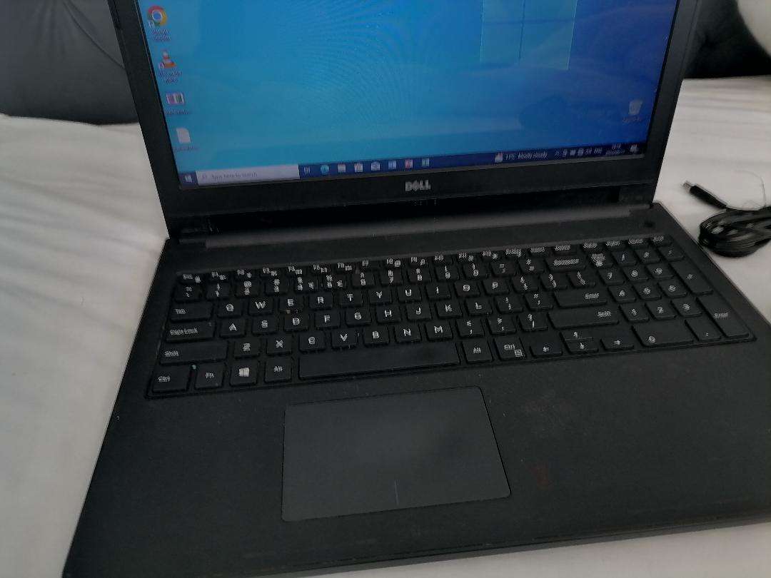 REFURBISHED i3 DELL INSPIRON 15, 5TH GEN, 4GB RAM 320GB HDD,W10/OFFICE. BATTERY 100%,CHARGER