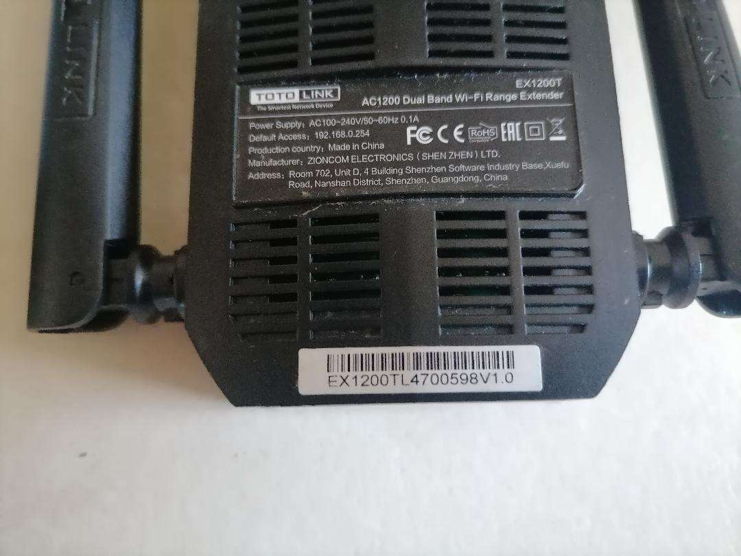 LOT OF 2 HI SPEED WIFI RANGE EXTENDERS*ONE BID FOR BOTH*WORKING**