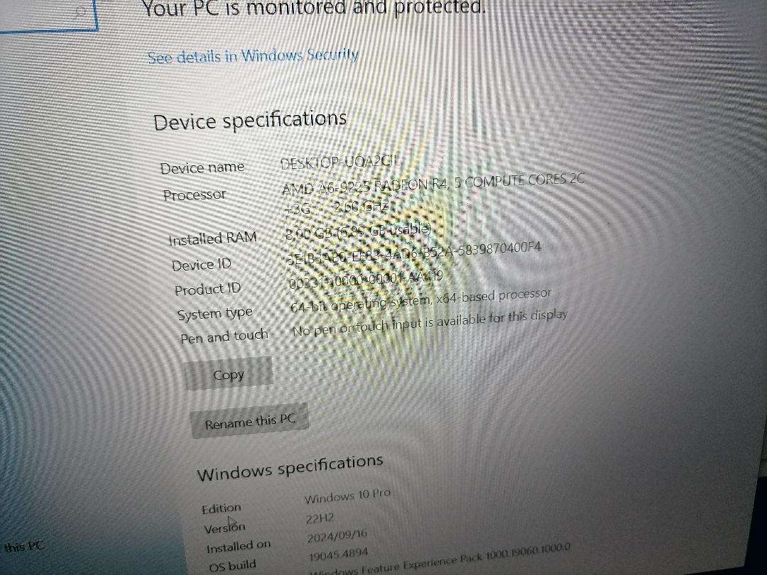 **LENOVO IDEAPAD S145 AMD 6-9225 RADEON R4*8GB RAM,1TB HDD*W10/OFFICE*BATTERY 100%*