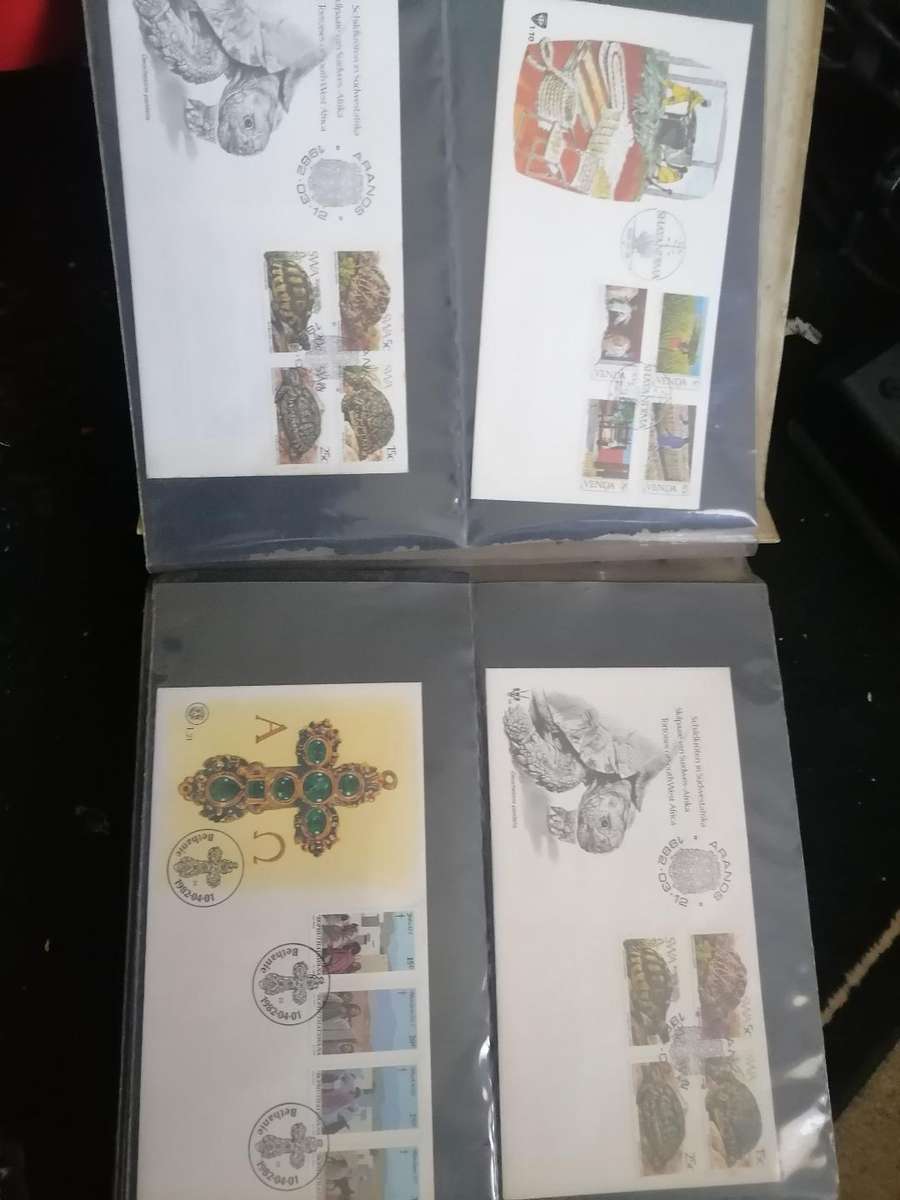 *POSSIBLE HIGH VALUE*LOT OF 115 FIRST EDITION SA STAMP/POSTCARDS IN FILE*LIKE NEW*FROM 1800s ON*