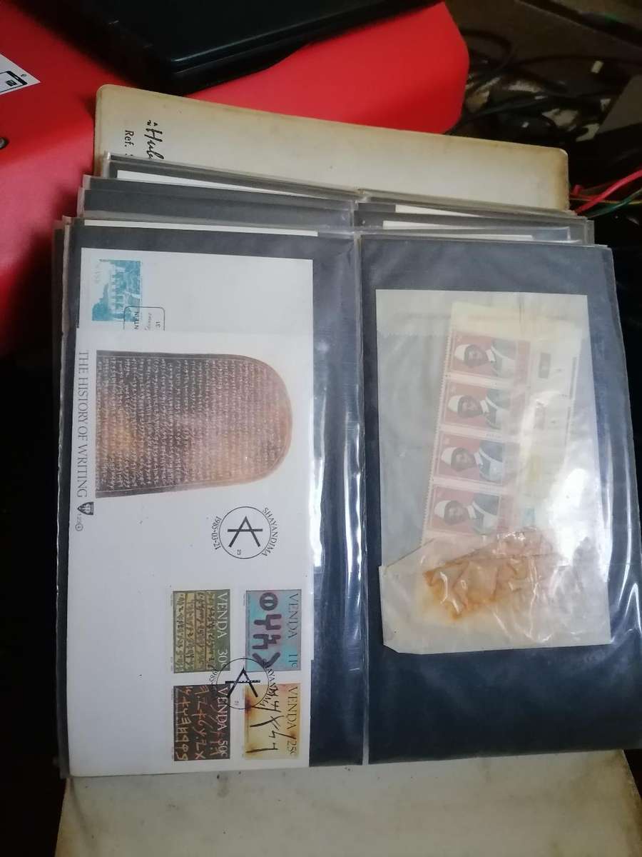 *POSSIBLE HIGH VALUE*LOT OF 115 FIRST EDITION SA STAMP/POSTCARDS IN FILE*LIKE NEW*FROM 1800s ON*