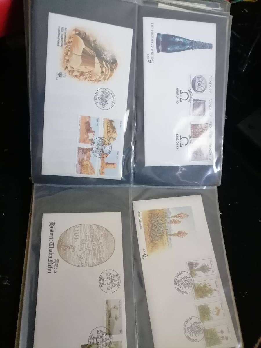 *POSSIBLE HIGH VALUE*LOT OF 115 FIRST EDITION SA STAMP/POSTCARDS IN FILE*LIKE NEW*FROM 1800s ON*