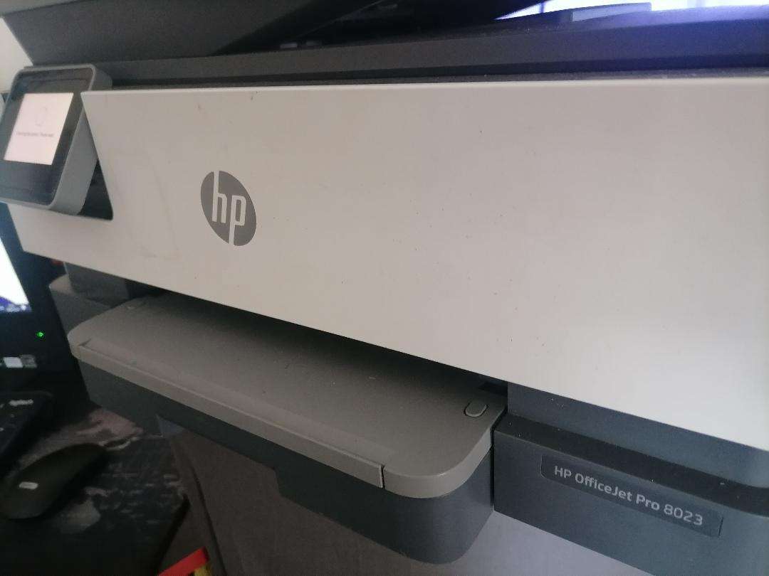 HP OFFICEJET PRO 8023 ALL IN ONE PRINTER*CARTRIDGES NEED TO BE REPLACED*