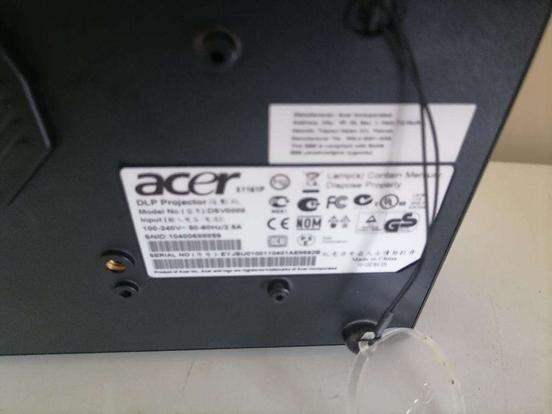 *ACER X116P DLP 3D READY  PROJECTOR*TOP QUALITY*WORKING 100%**
