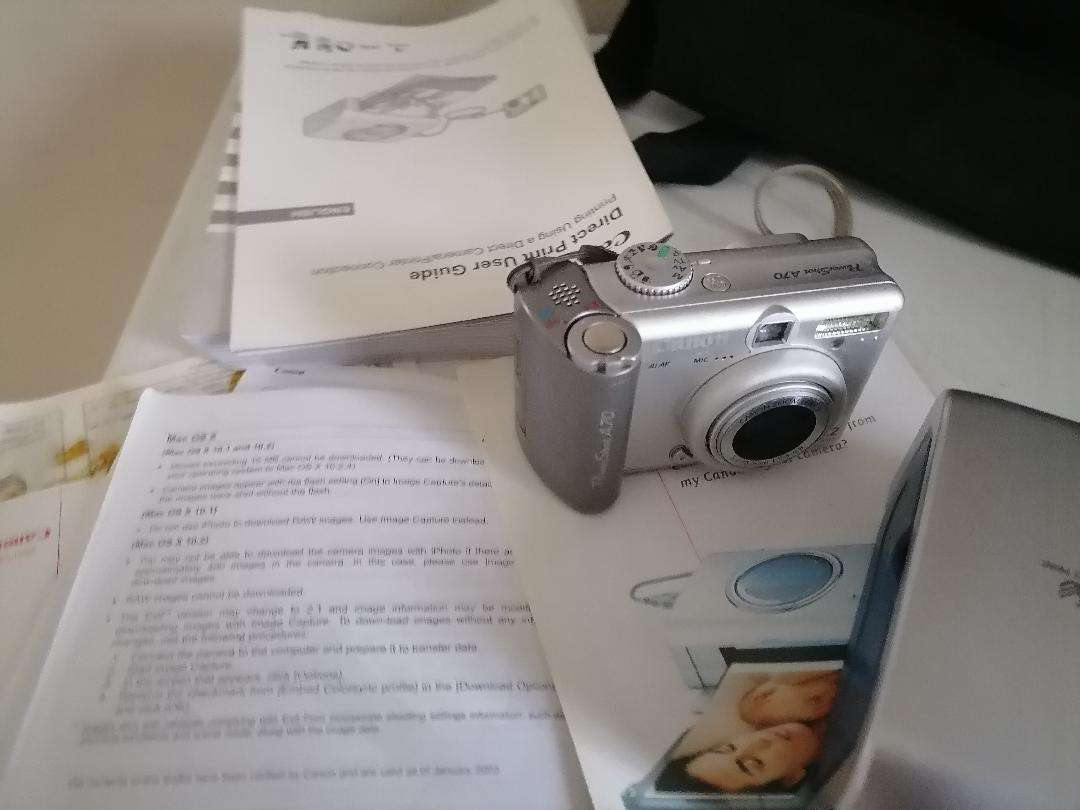 CANOON POWER SHOP 70 CAMERA+CANON PHOTO PRINTER+RICOH CAMERA