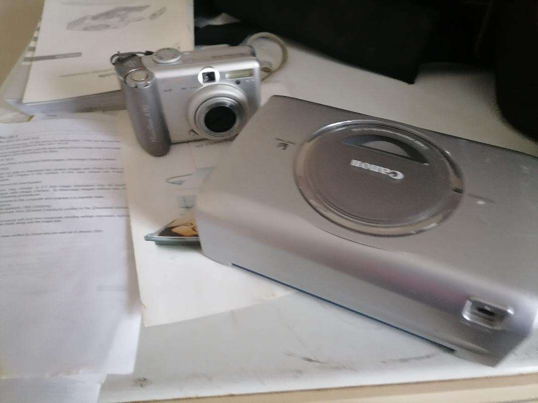 CANOON POWER SHOP 70 CAMERA+CANON PHOTO PRINTER+RICOH CAMERA