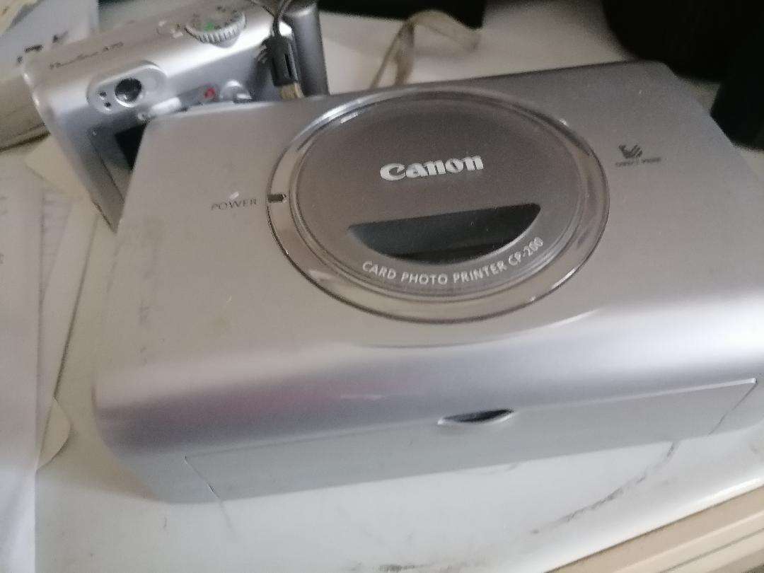 CANOON POWER SHOP 70 CAMERA+CANON PHOTO PRINTER+RICOH CAMERA