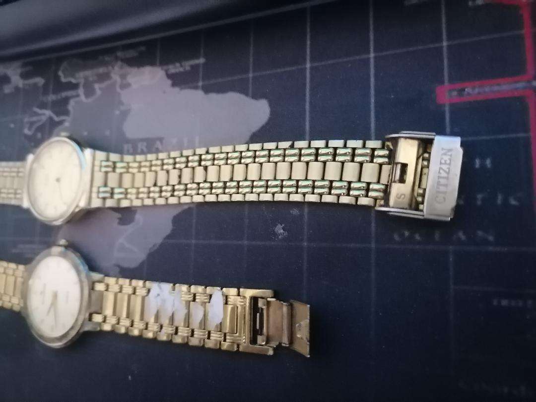 *LOT OF 2 X GOLD WATCHES*HALLMARK + CITIZEN*ONE BID FOR BOTH*POSSIBLE HIGH VALUE*