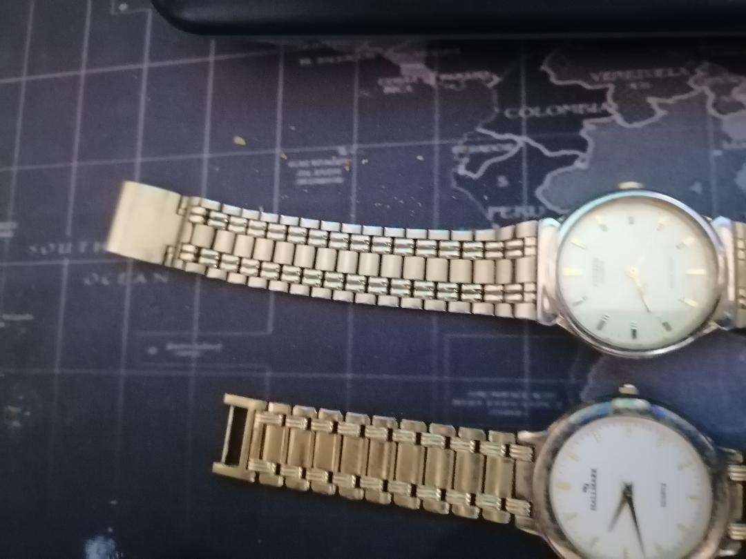 *LOT OF 2 X GOLD WATCHES*HALLMARK + CITIZEN*ONE BID FOR BOTH*POSSIBLE HIGH VALUE*