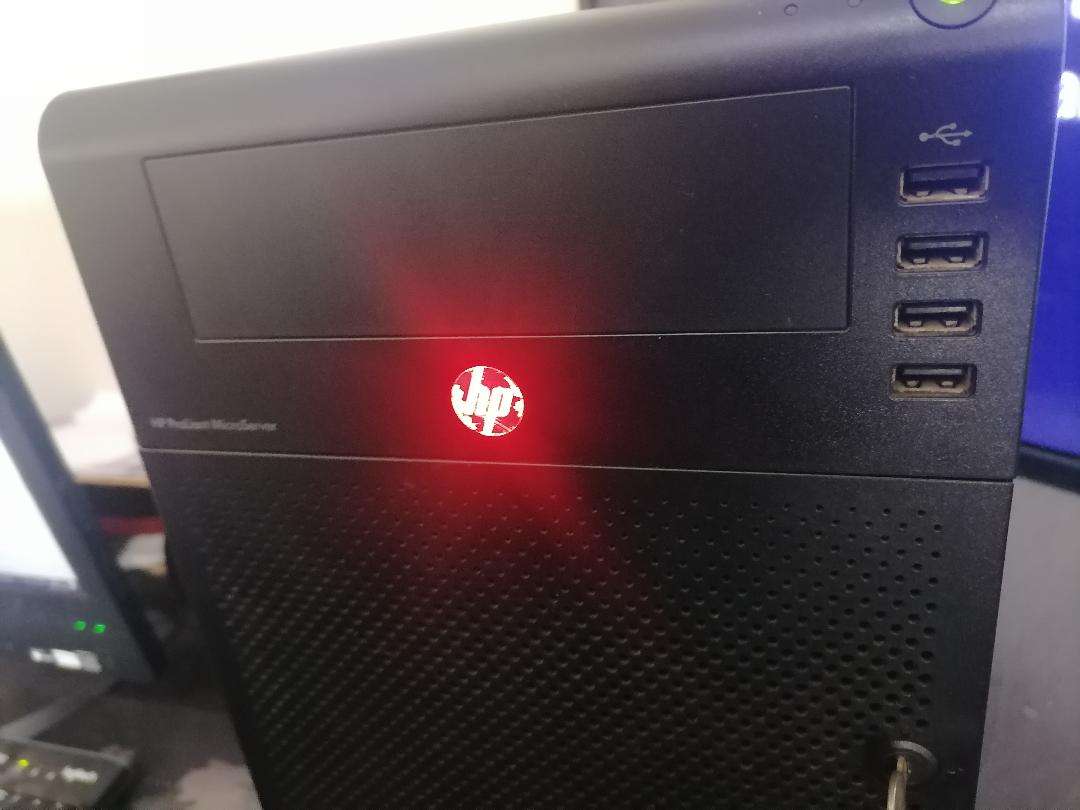 *2 ON OFFER*HP PROLIANT MICROSERVER HSTNS-5151 WITH POWER CORD*WORKING*