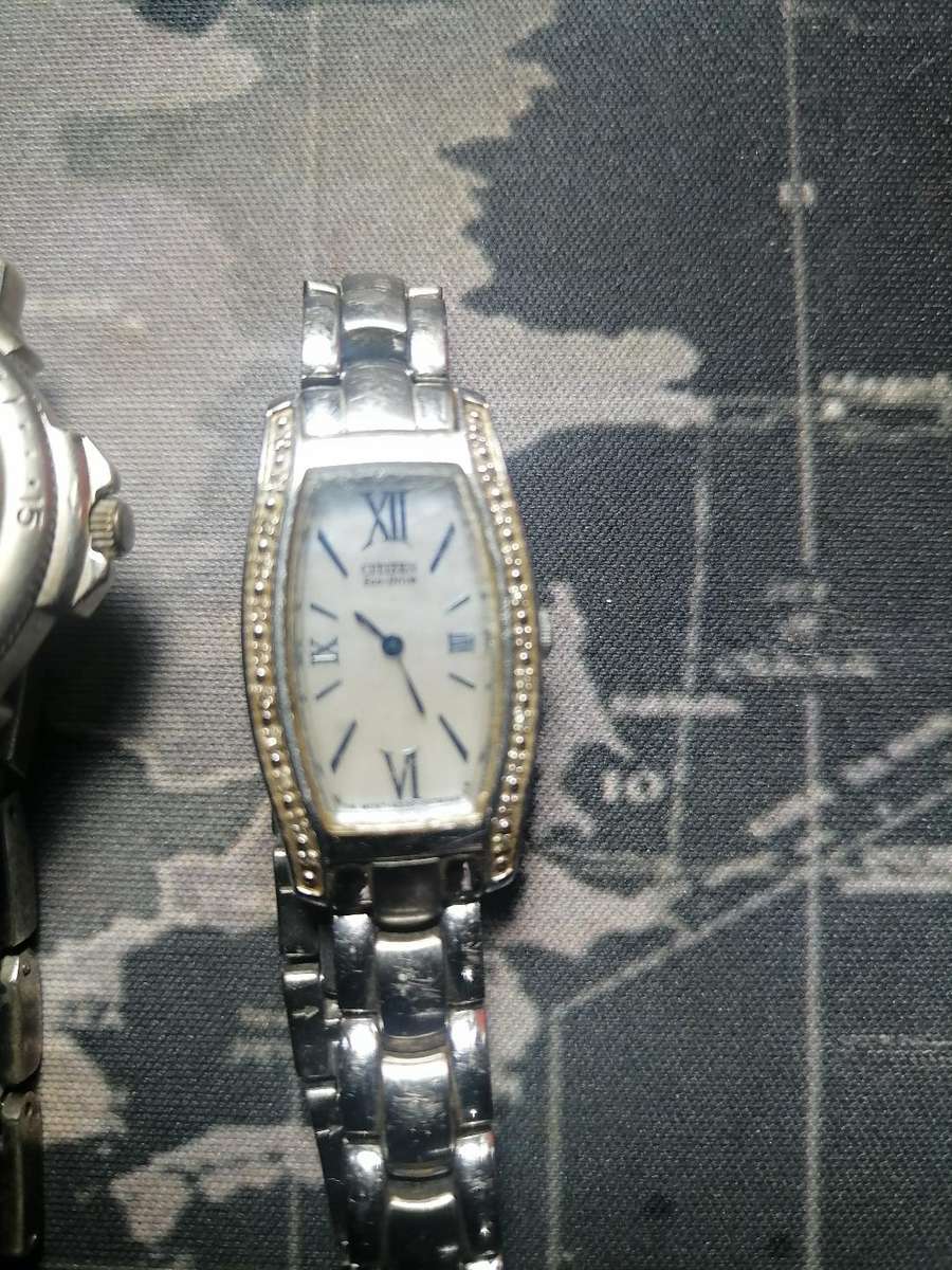 *LOT OF 3 WATCHES*CITIZEN ECO DRIVE+POLICE+DE LONGE*ONE BID FOR ALL 3*