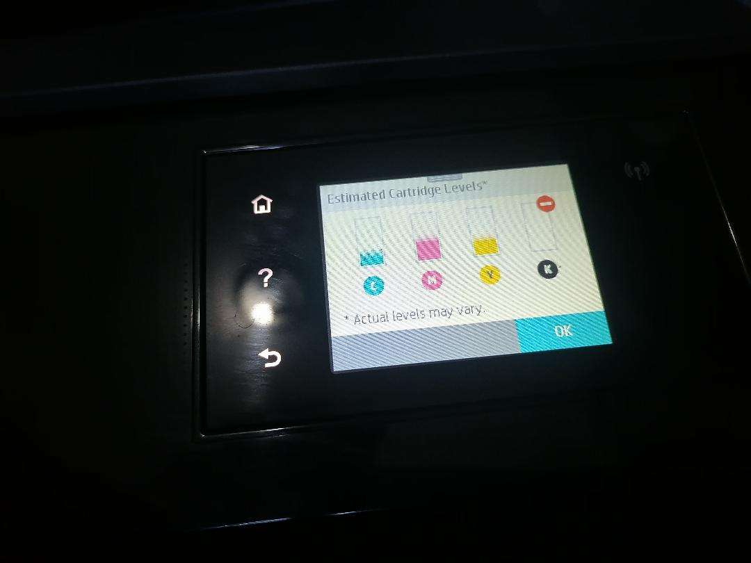 HP Officejet Pro 8715 All in One Printer - Ink Needs Replacing