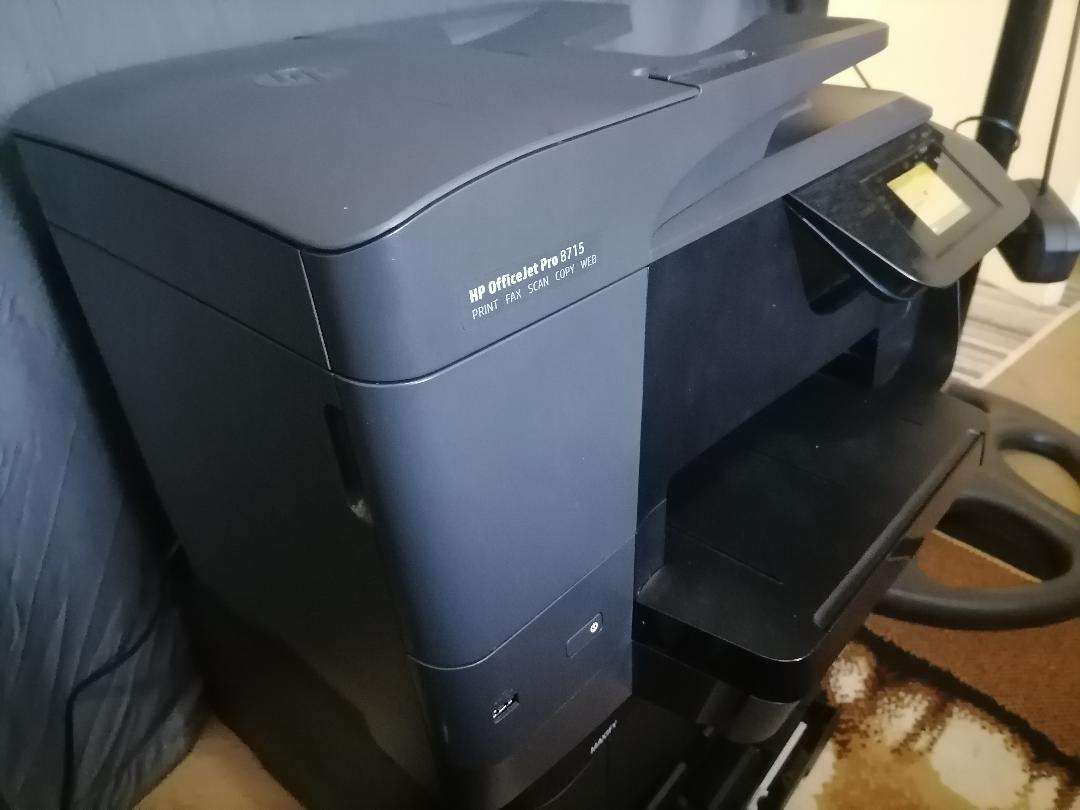 HP Officejet Pro 8715 All in One Printer - Ink Needs Replacing