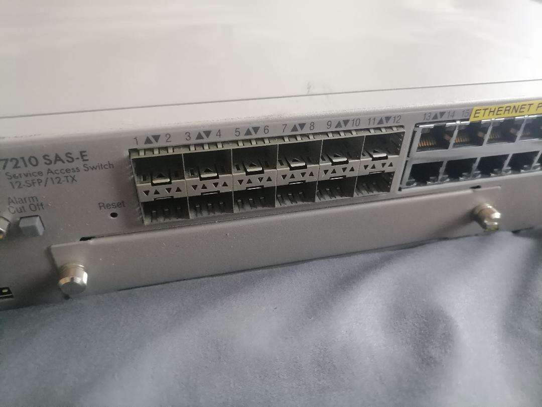 Alcatel Lucent 7210 SAS-E Service Access Switch 12SFP/12-TX