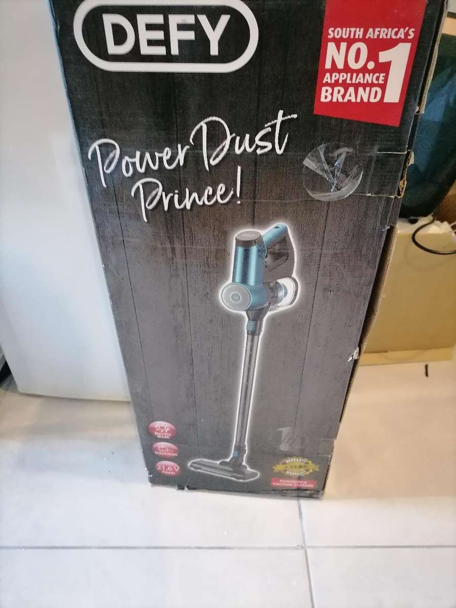 Defy Power Dust Prince Cordless Vacuum with Charge Station & Attachments