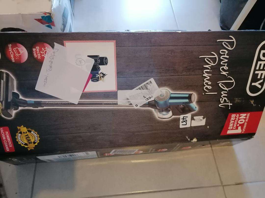 Defy Power Dust Prince Cordless Vacuum with Charge Station & Attachments