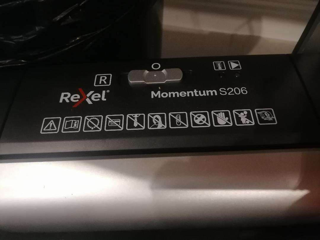 Rexel Momentum S206 Strip Cut Paper Shredder P2