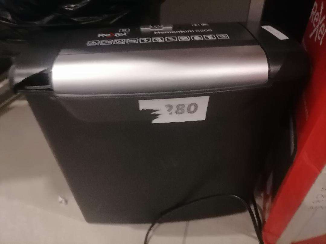 Rexel Momentum S206 Strip Cut Paper Shredder P2