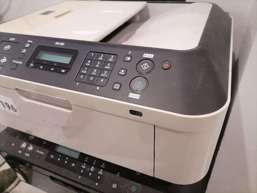 *CANON MX340 WIFI PRINTER WITH INK CARTRIDGES*INK NEEDS REFILL*