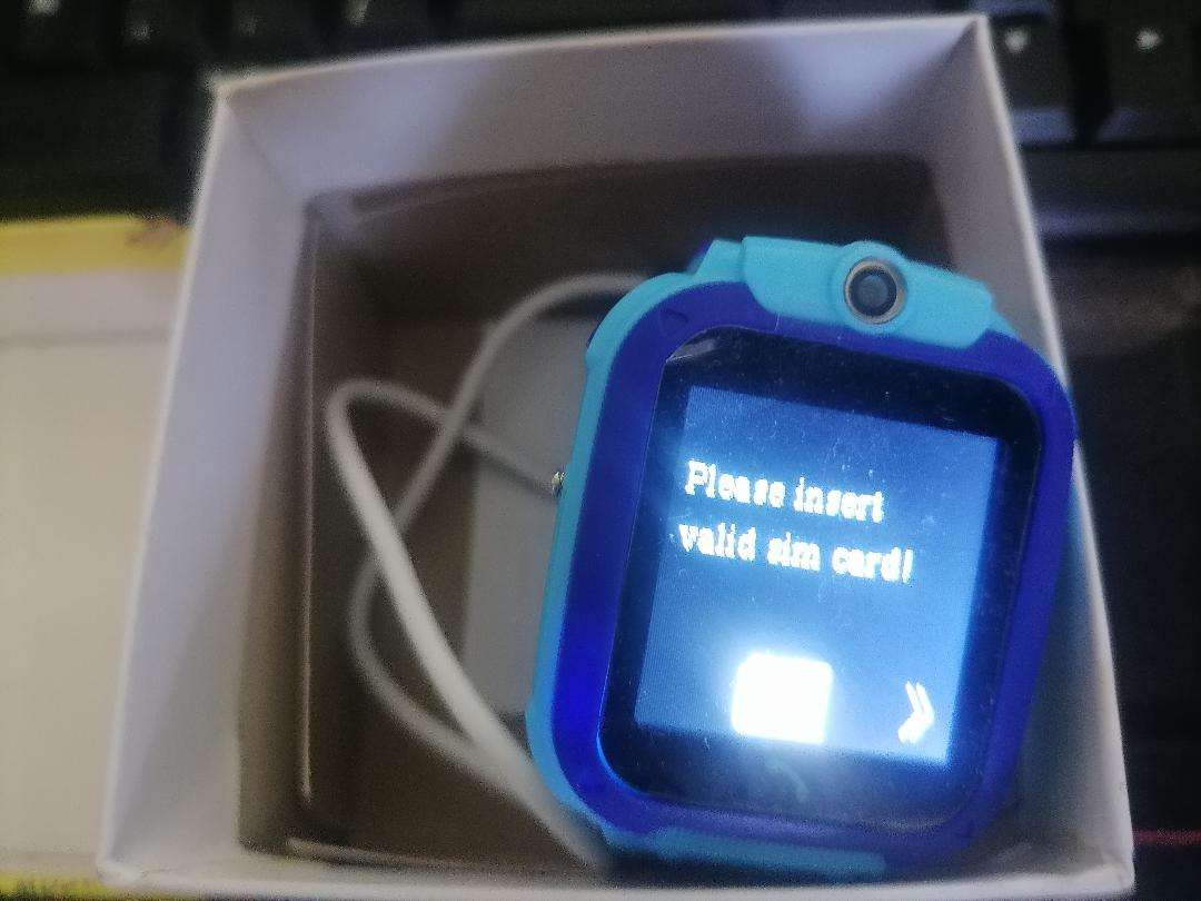 Smart touch screen kids watch