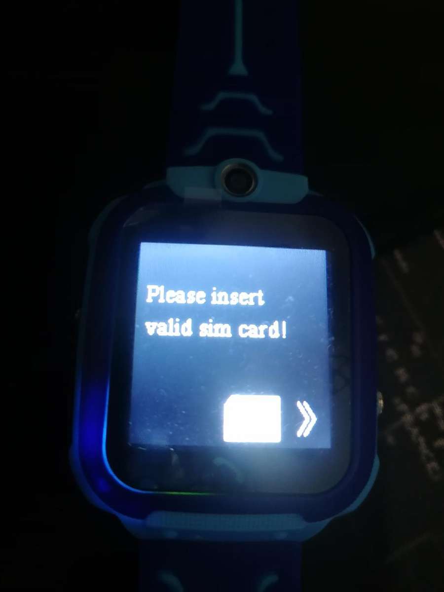 Smart touch screen kids watch