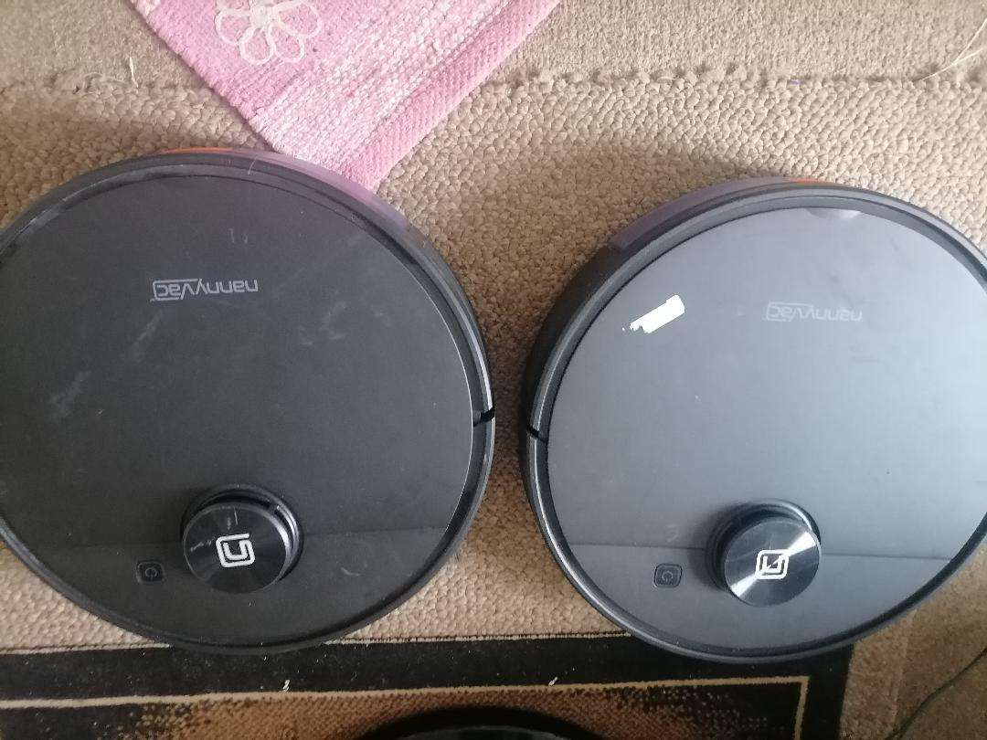 2 X nannyvac J01 Lidar Navigation Smart Robot Vacuums