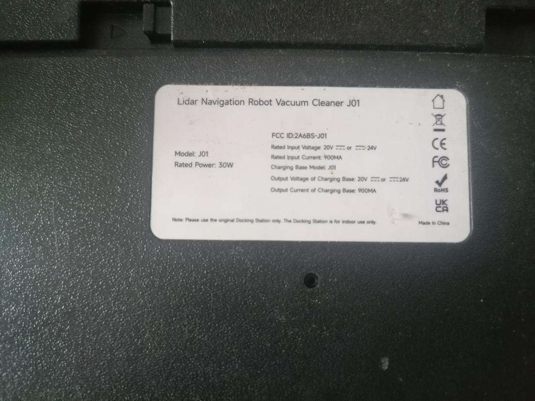 2 X nannyvac J01 Lidar Navigation Smart Robot Vacuums