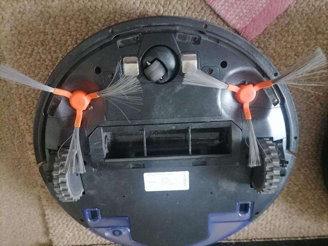 2 X nannyvac J01 Lidar Navigation Smart Robot Vacuums