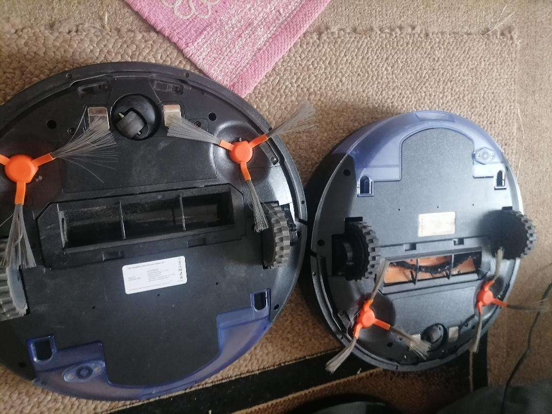 2 X nannyvac J01 Lidar Navigation Smart Robot Vacuums