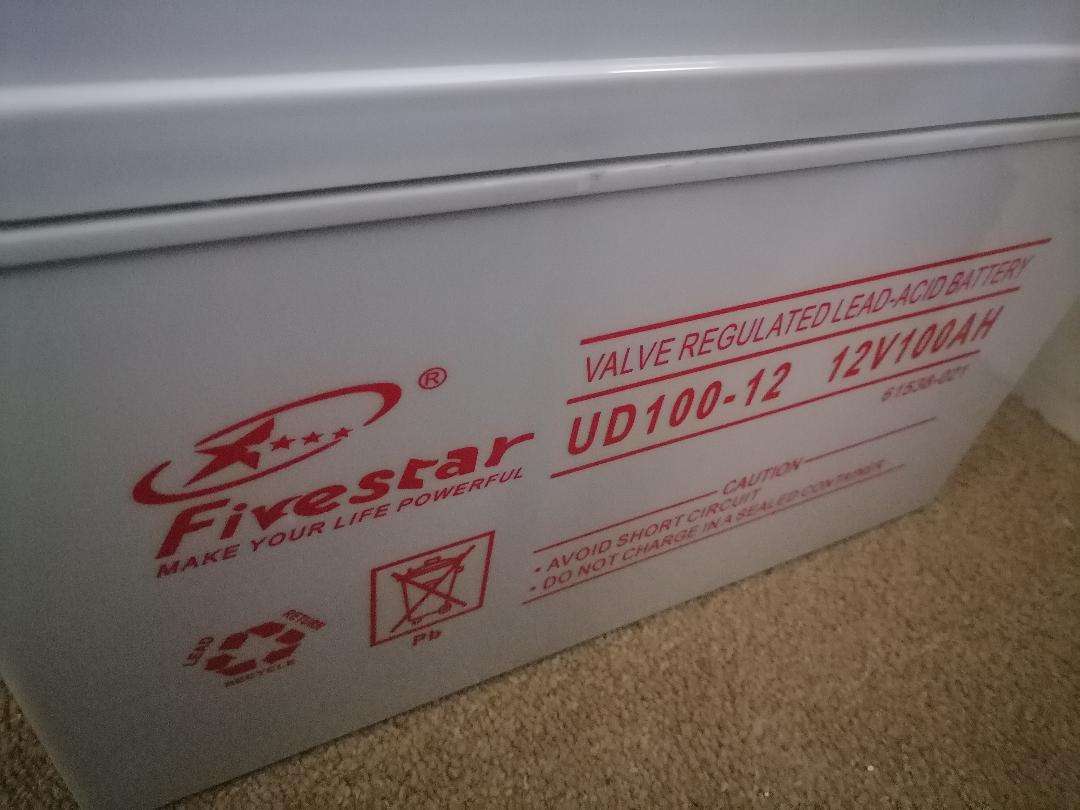 FiveStar UD100-12 Deep Cycle 100Ah Battery