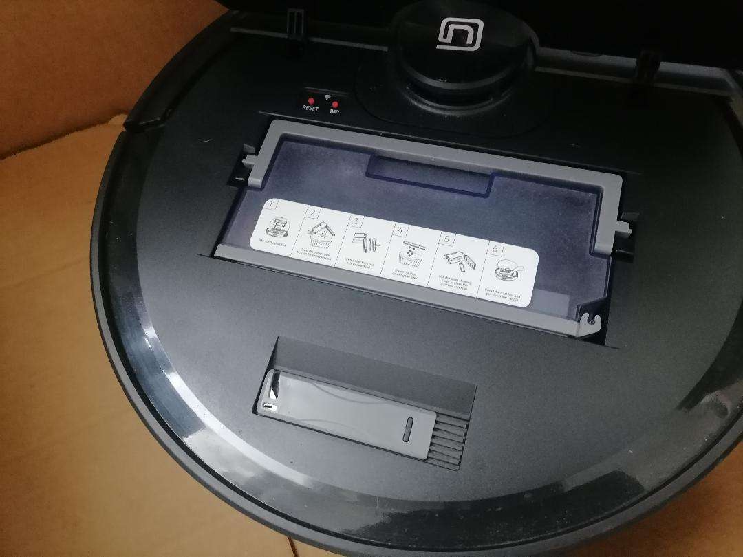 Lot of 2 x NannyVac J01 Lidar Navigation Smart Robot Vacuums