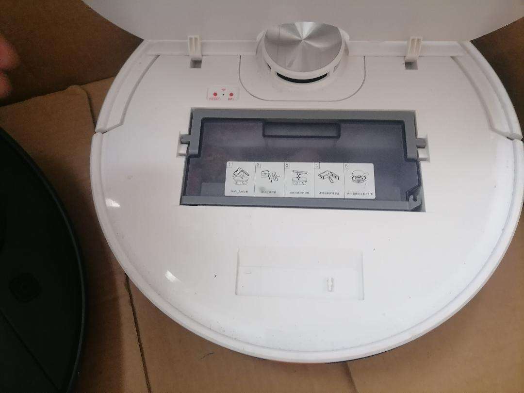 Lot of 2 x NannyVac J01 Lidar Navigation Smart Robot Vacuums