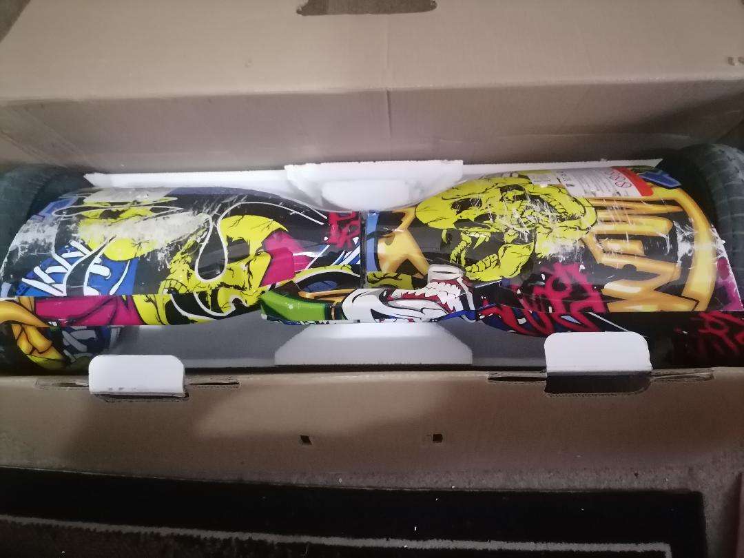 Smart 6.5 Inch Balance Board with LED Lights and BT Speaker, Charger Included