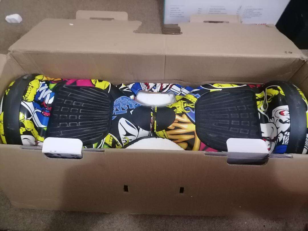 Smart 6.5 Inch Balance Board with LED Lights and BT Speaker, Charger Included