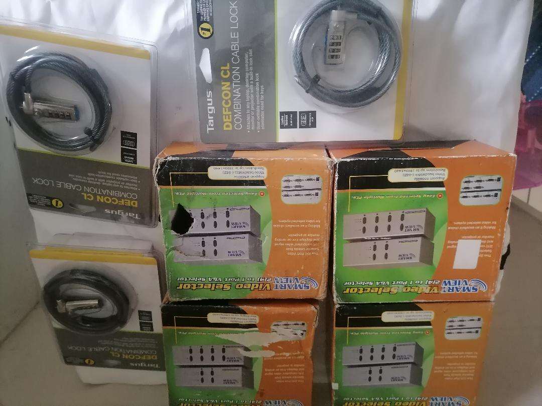 Bulk Lot of New Electronics - One Bid for Lot - See Pics