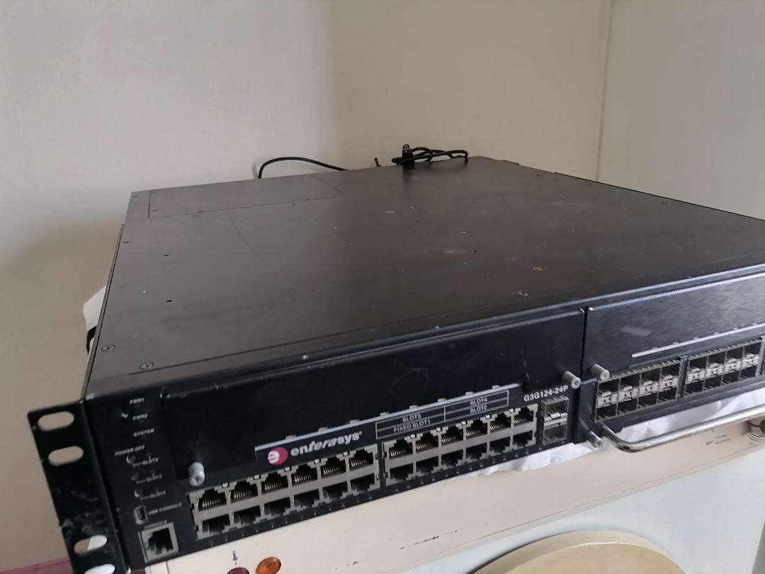 Enterasys G3G124-24 G3 Series Industrie Gigabit Switch