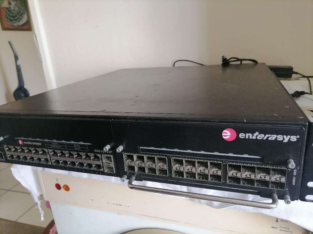 Enterasys G3G124-24 G3 Series Industrie Gigabit Switch