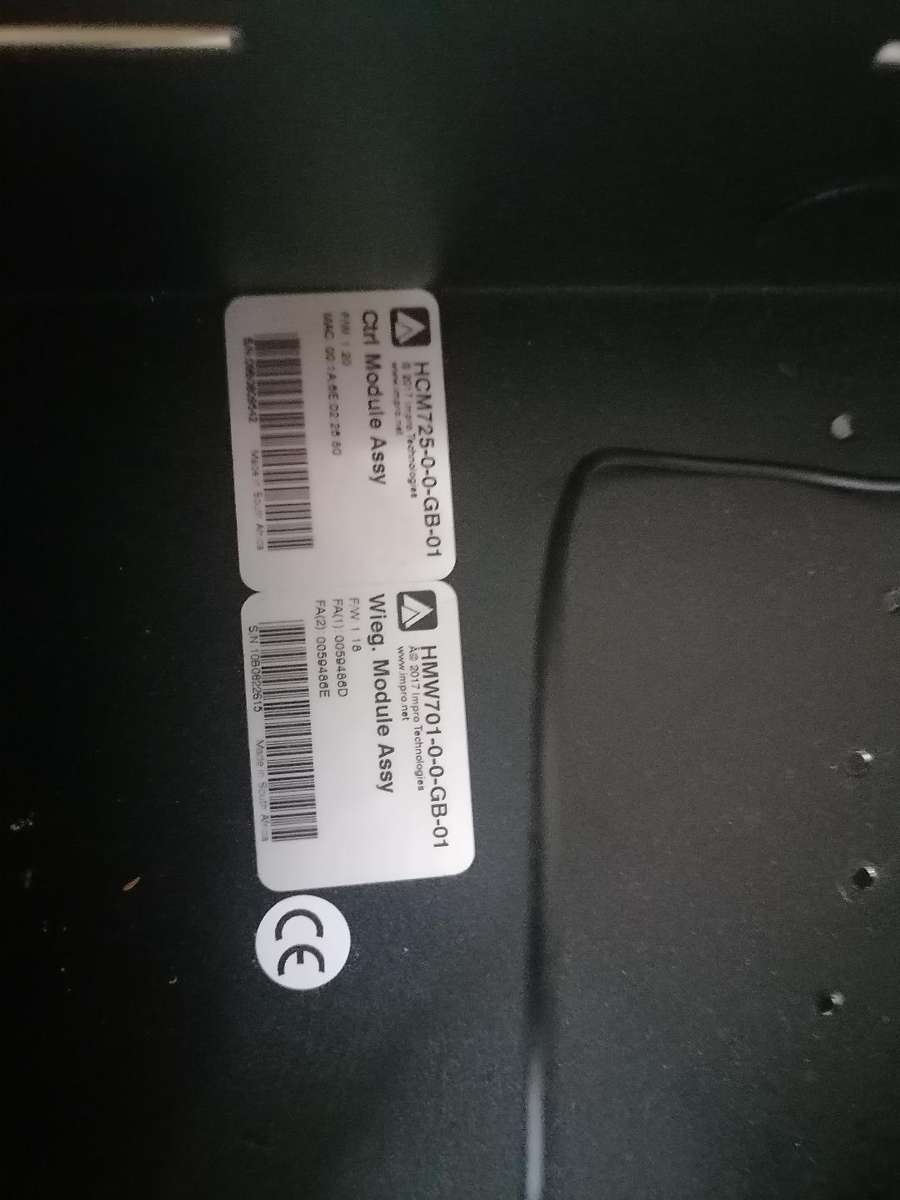 Impro System Cluster Controller in IPS Box with One 2 Wiegand Reader Module HCW930-0-0-GB