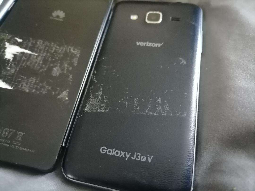 Lot of 3 x Defective Cellphones*one bid for the lot*untested*