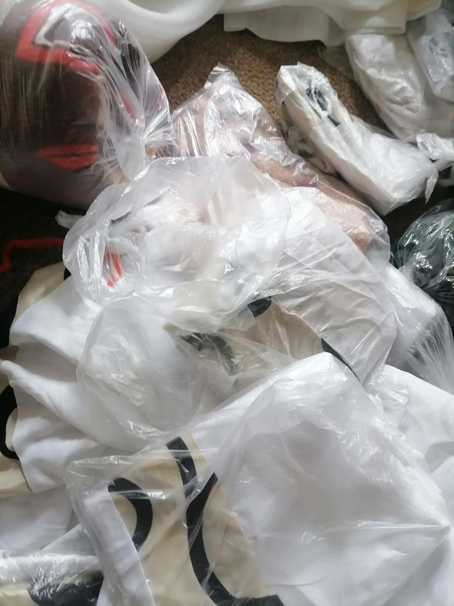 Bulk lot of pillow cases, curtains, etc. One bid for the lot.