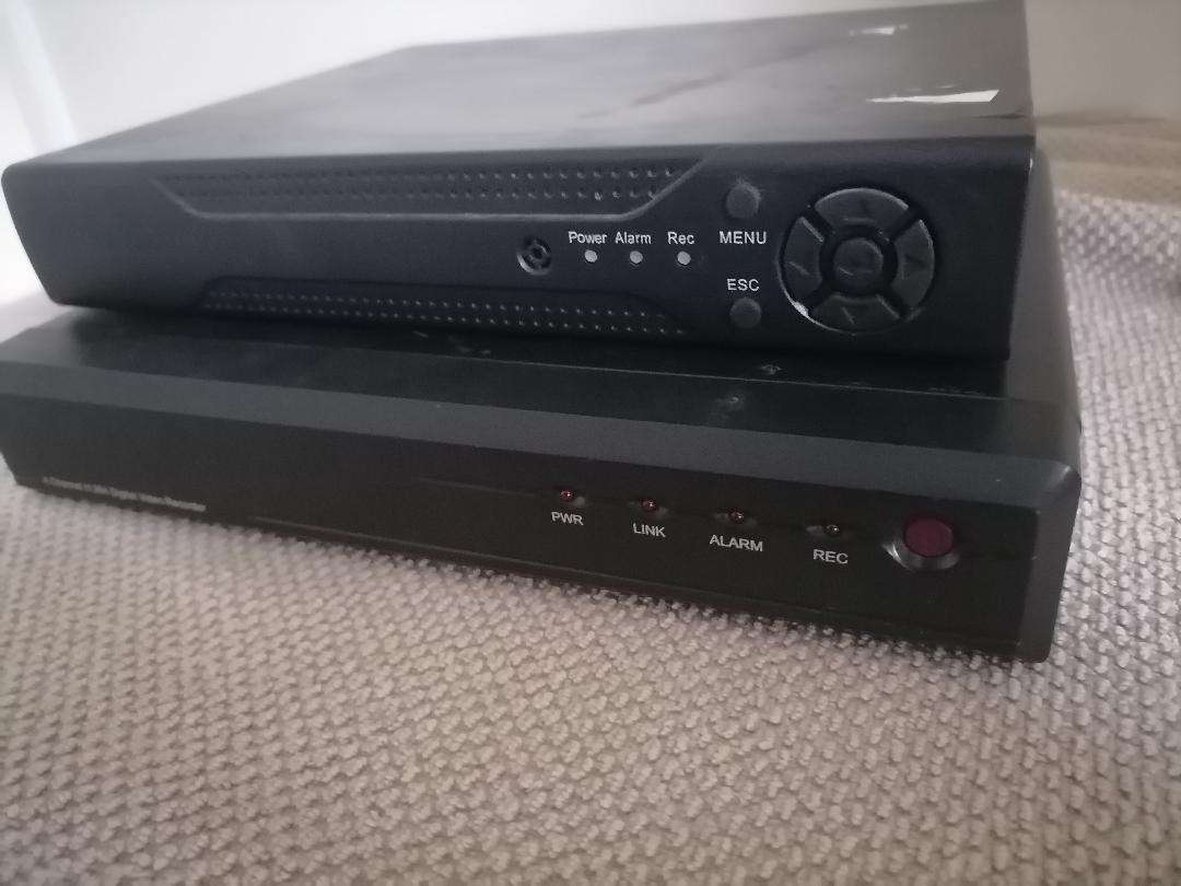 Lot of 2 x 4 Channel DVRs, One Bid for Both * CCTV DVR