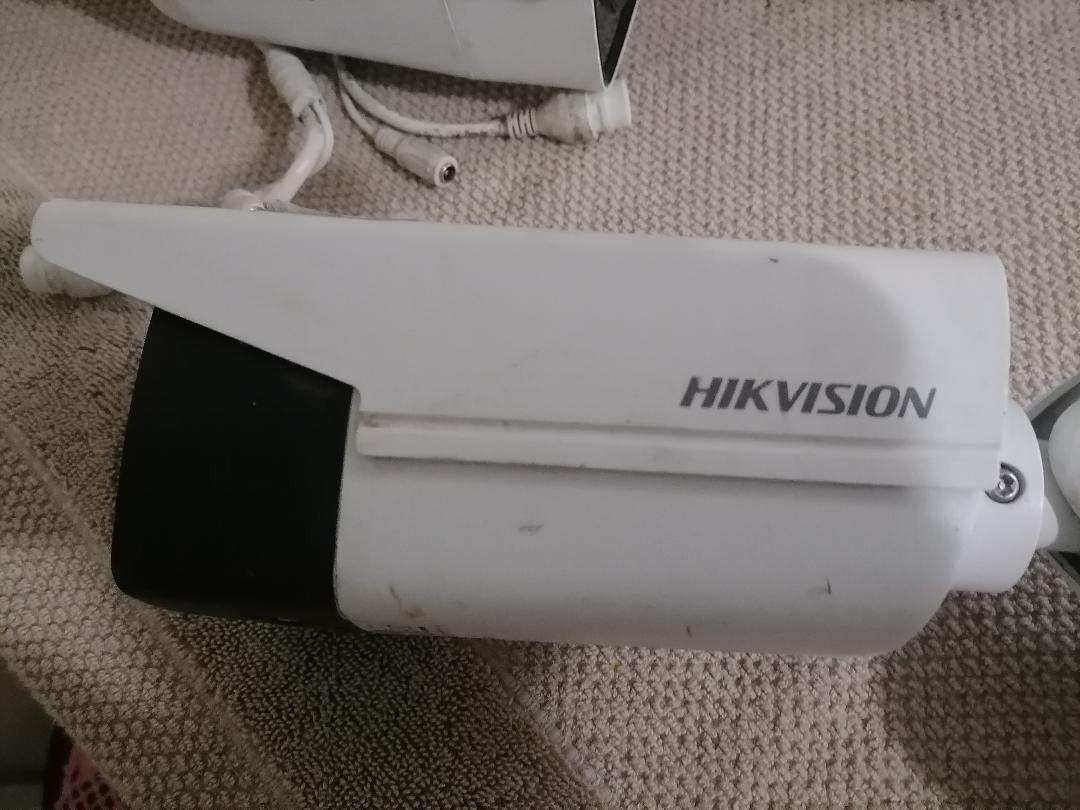 Lot of 4 x HikVision network commercial cctv cameras