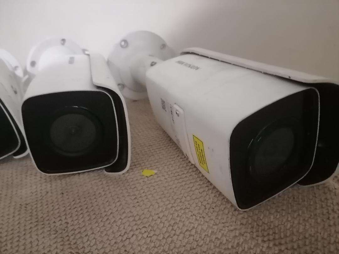 Lot of 4 x HikVision network commercial cctv cameras