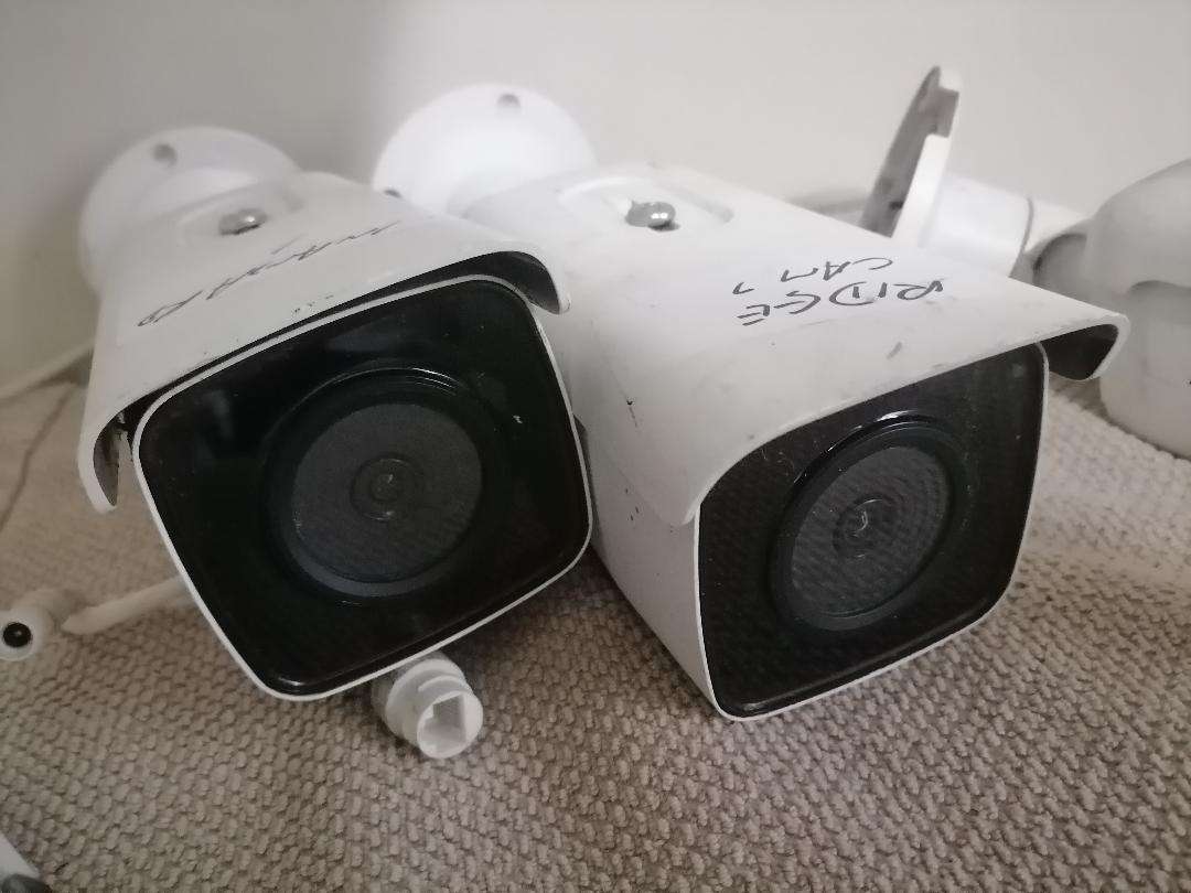 Lot of 4 x HikVision network commercial cctv cameras