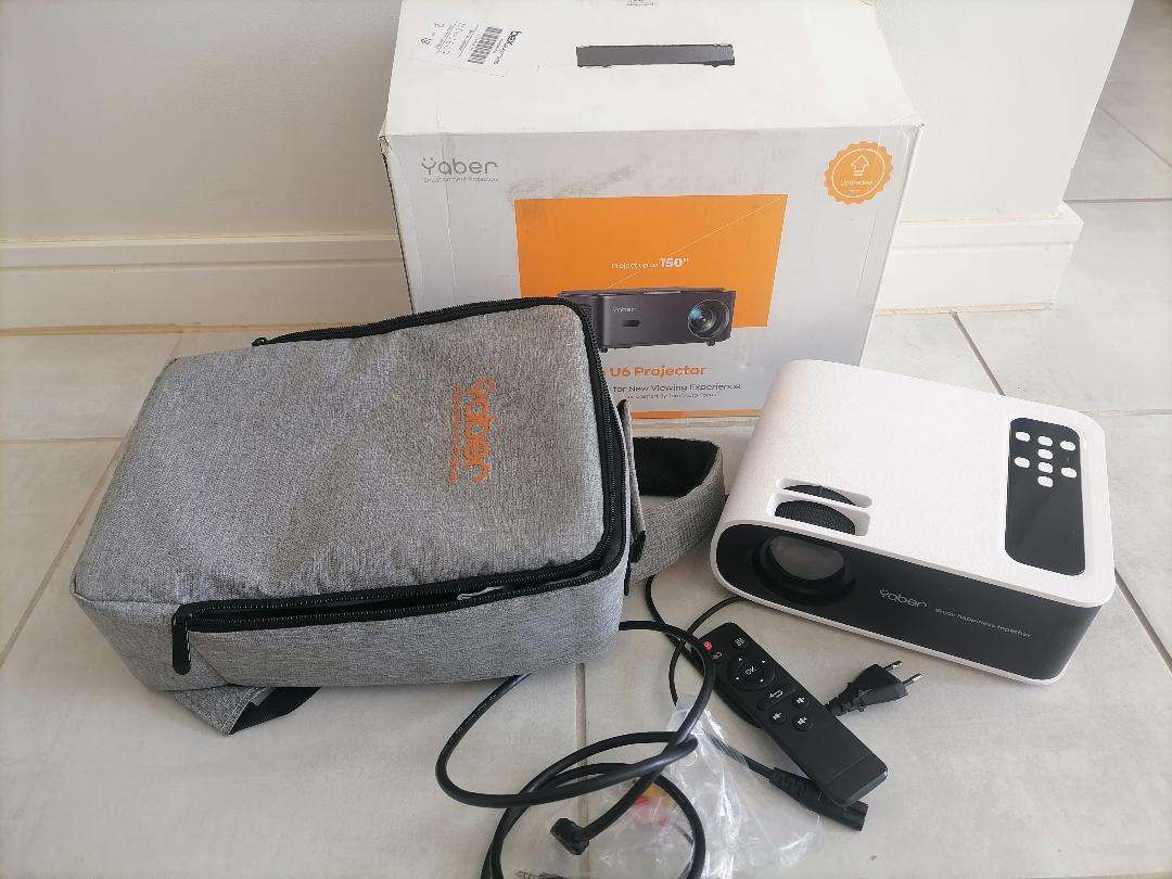 Defective YABER Bluetooth 5.0 Pro V8 1080P Native Projector with Wifi 6