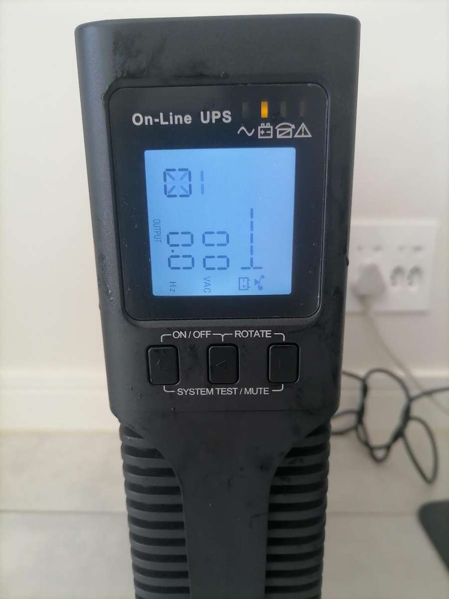 KSTAR 1000VA Online Rack Lithium UPS USB/LCD