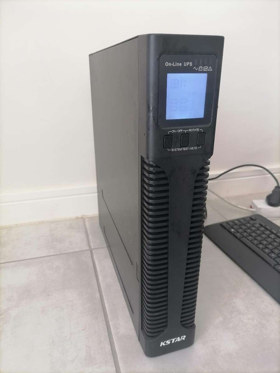 KSTAR 1000VA Online Rack Lithium UPS USB/LCD