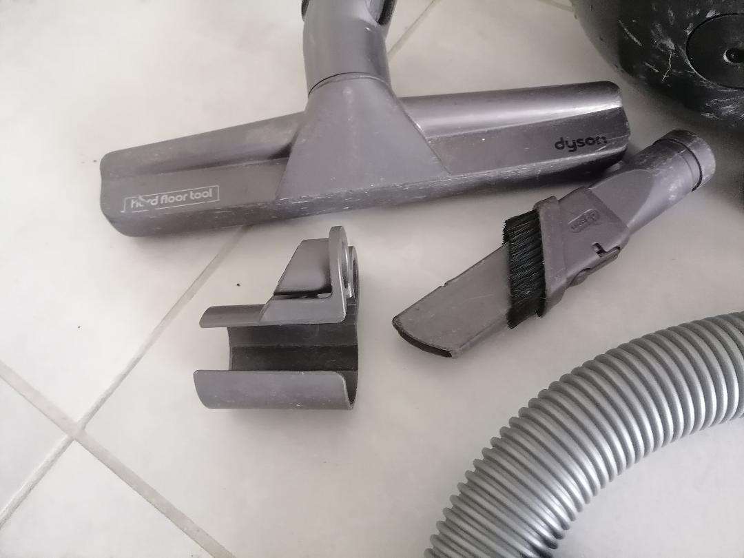 Dyson Ball DC37 Canister Vacuum with Attachments, Working