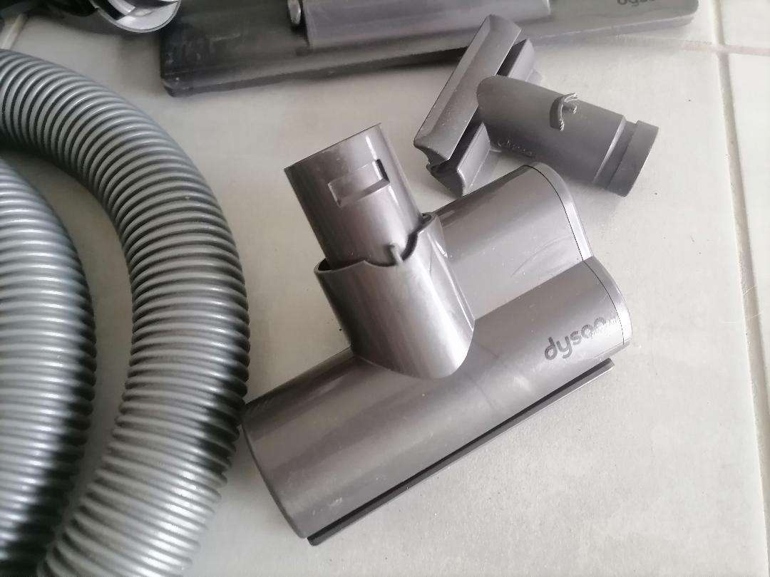 Dyson Ball DC37 Canister Vacuum with Attachments, Working